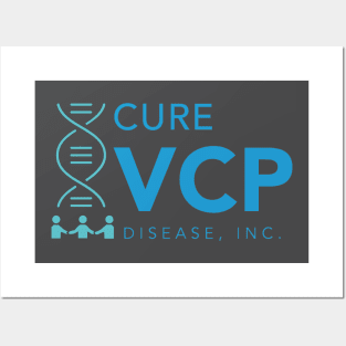 Refreshed Cure VCP Disease Logo - Color Posters and Art